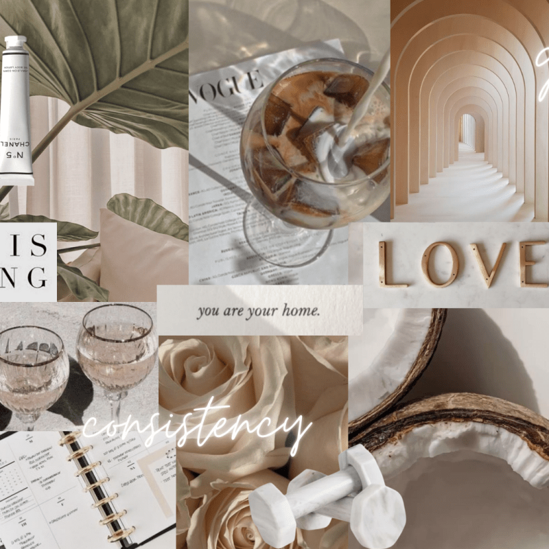 February Vision Board